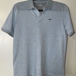 Vineyard Vines Light Blue Polo Shirt (Size kids XL)